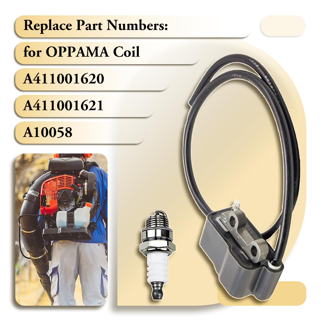 Earlyred PB580T kit includes spark plug for quick, complete replacement.