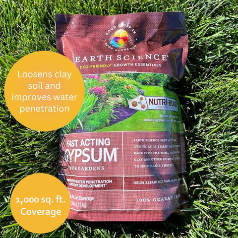 Earth Science calcium-rich soil amendment image highlighting calcium benefits for plants