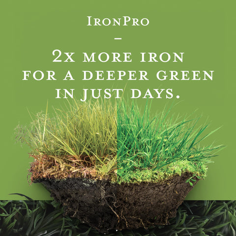 Earth Science IronPro applied to vegetables boosts vibrant, healthy-looking foliage.