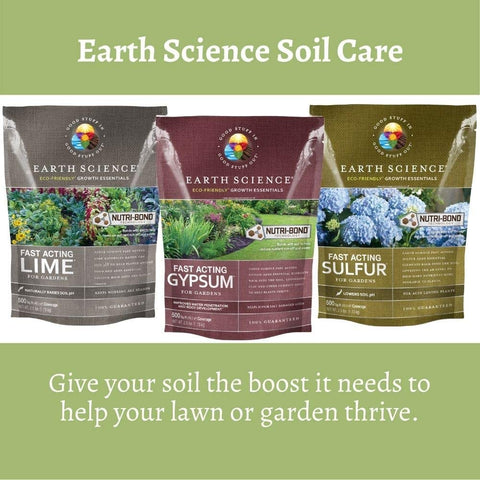 Earth Science safe for kids and pets with lawn-friendly gypsum