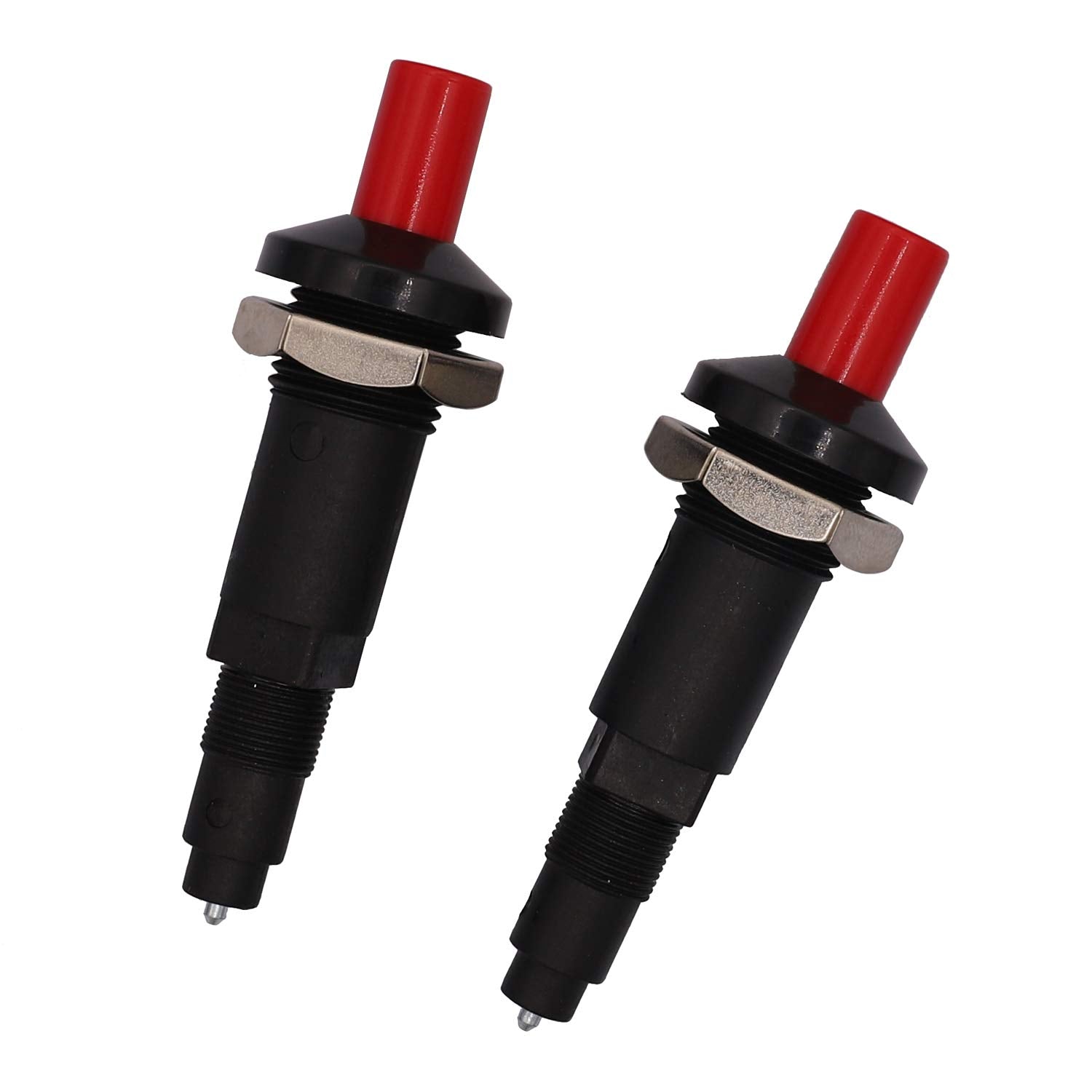 Earth Star Meter Star ceramic spark plug igniter demonstrates battery-free operation for LPG and NG.