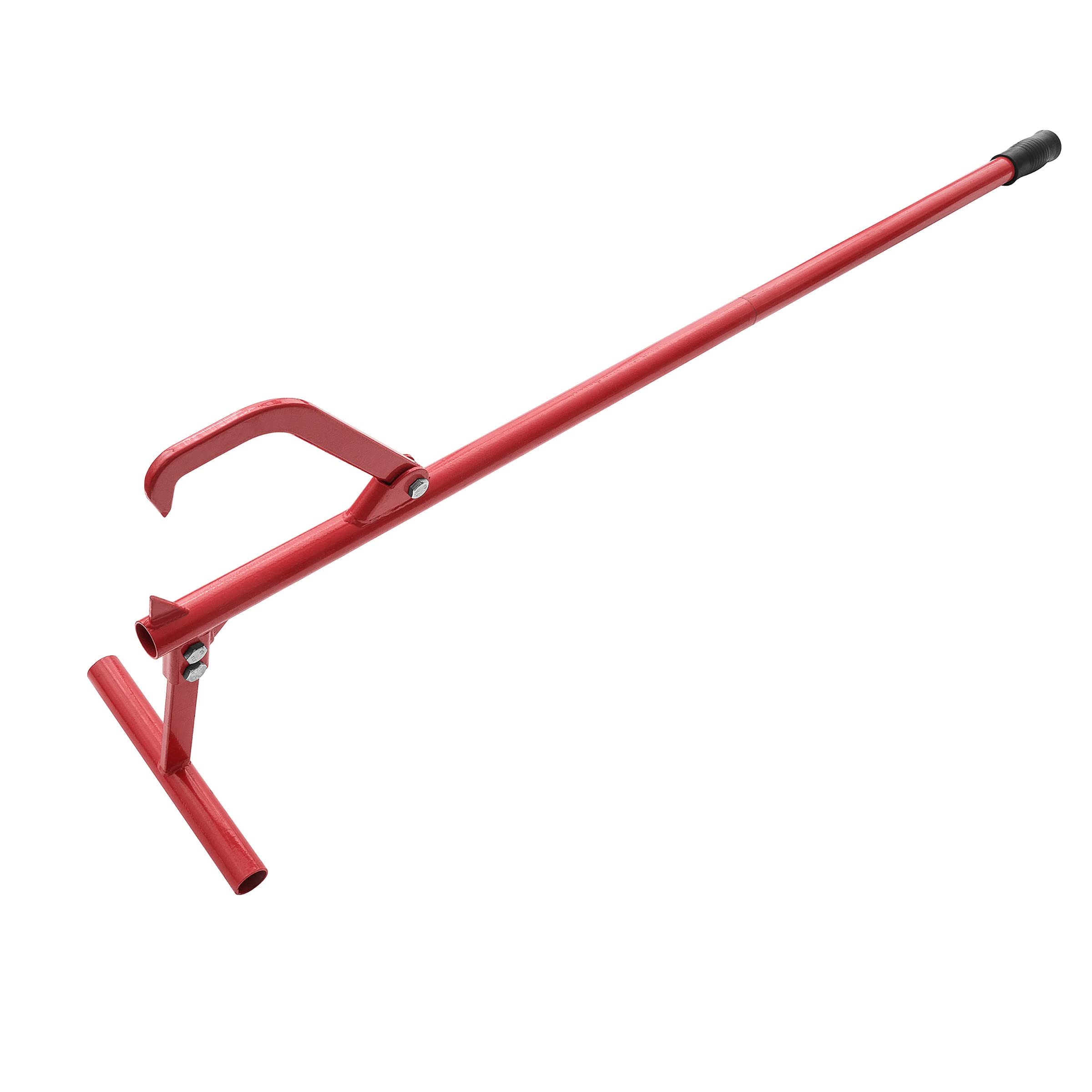 Earth Worth Timberjack 48-inch log lifter in red for easy lifting and sawing