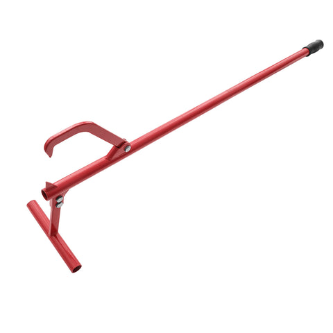 Earth Worth Timberjack 48-inch log lifter in red for easy lifting and sawing