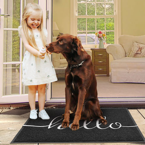 EARTHALL polypropylene rubber edge mat blends outdoor durability with soft feel