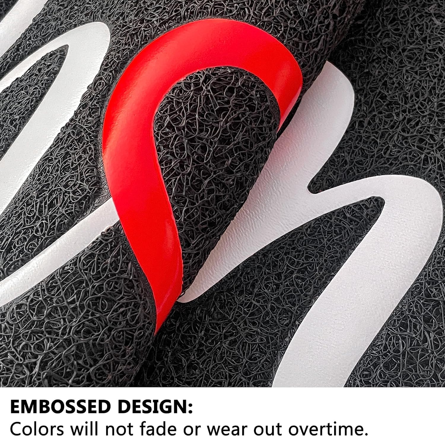 Earthall polypropylene with rubber edges for durable, odor-free use.