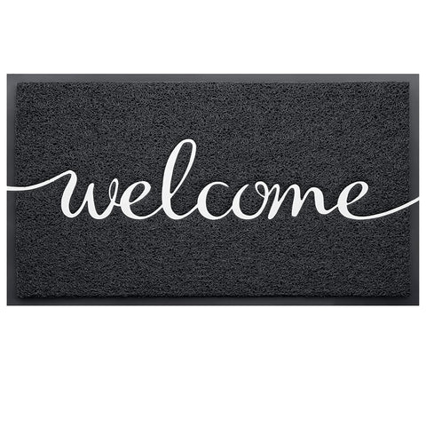 EARTHALL Funny Welcome Mat eco-friendly materials offer durable, water-conscious use.