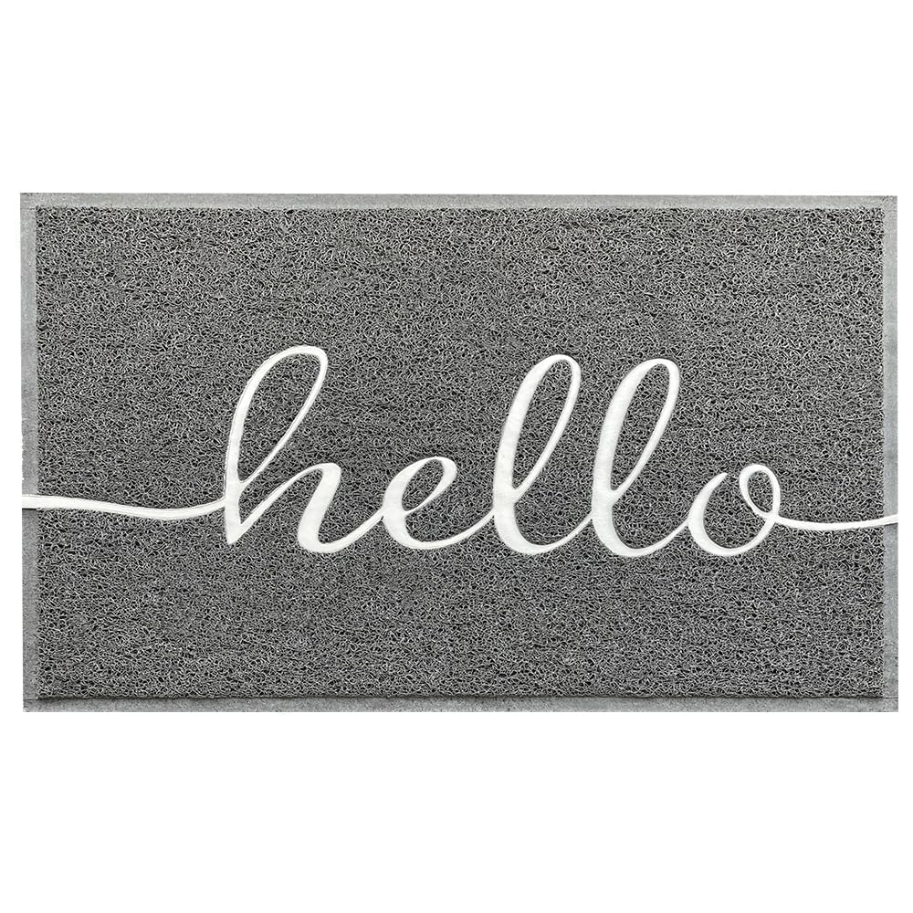Earthall Hello Mat ideal for entryways, porches, garages, and laundry rooms.