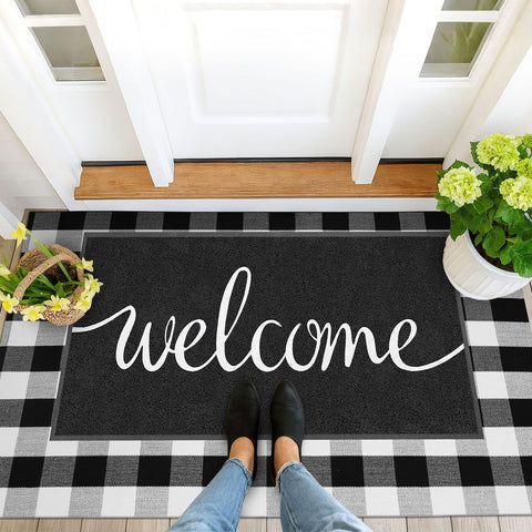 EARTHALL non-slip rubber backing keeps it in place on any floor.