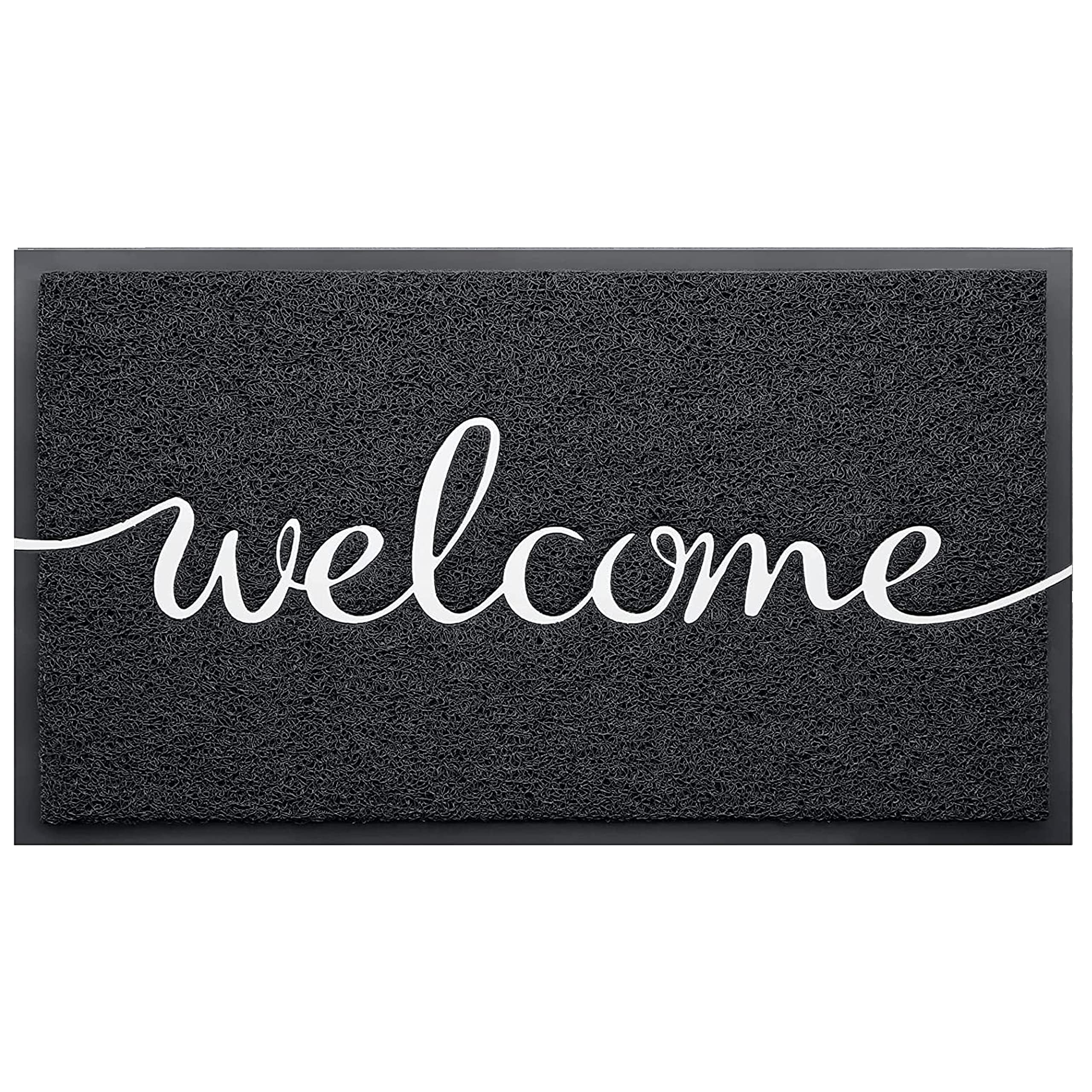 EARTHALL 48x32 inch mat creates a welcoming farmhouse entry space.