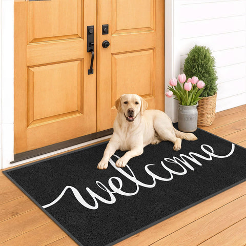 Earthall soft, flexible mat cleans easily by shaking or hosing
