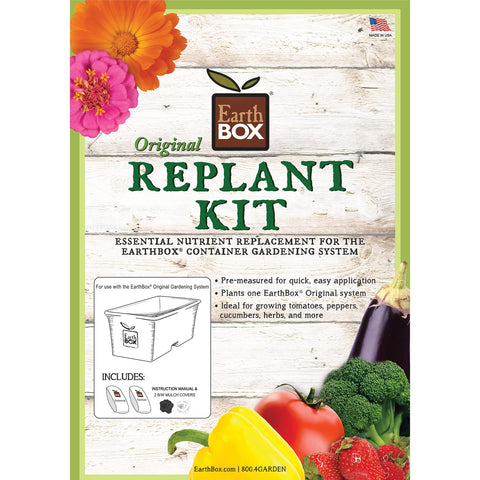 EarthBox 81100 Replant Kit standard renews nutrients for year-round gardening
