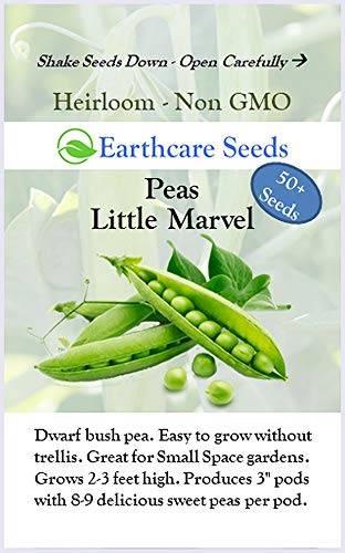 Earthcare Seeds Little Marvel harvest in a basket displaying abundant pods.