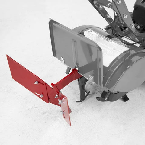 EARTHQUAKE Hiller-Furrower Kit adjustable hill size for tailored soil displacement.