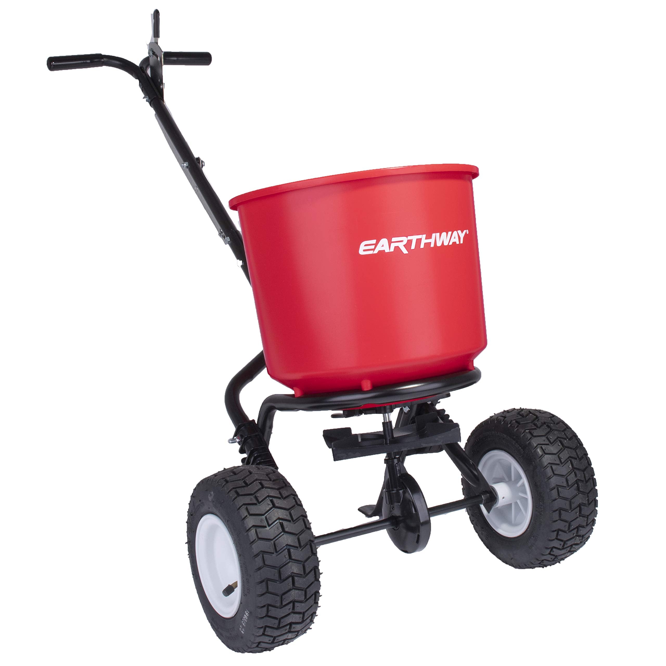 EarthWay 2600A-PLUS spreader with 40lb hopper for large lawns