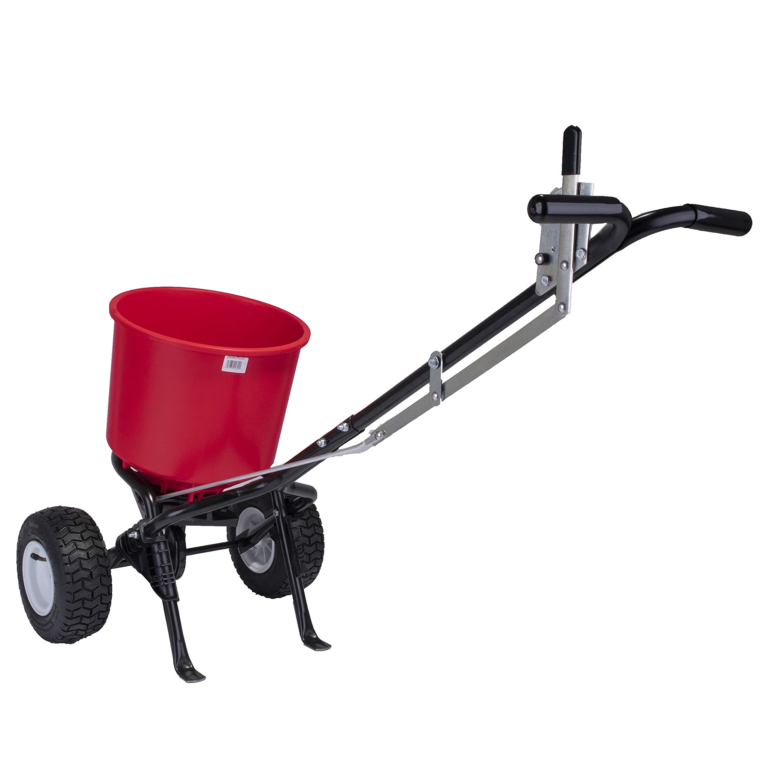 EarthWay epoxy-coated steel frame provides durable lawn care support