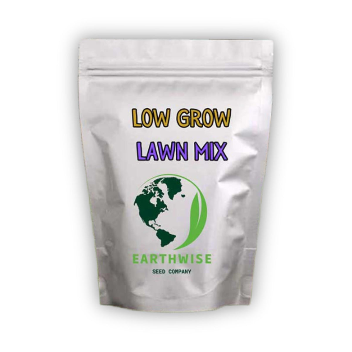 Earthwise Low Grow No Mow Seed overseed coverage showing dense, low-maintenance lawn.