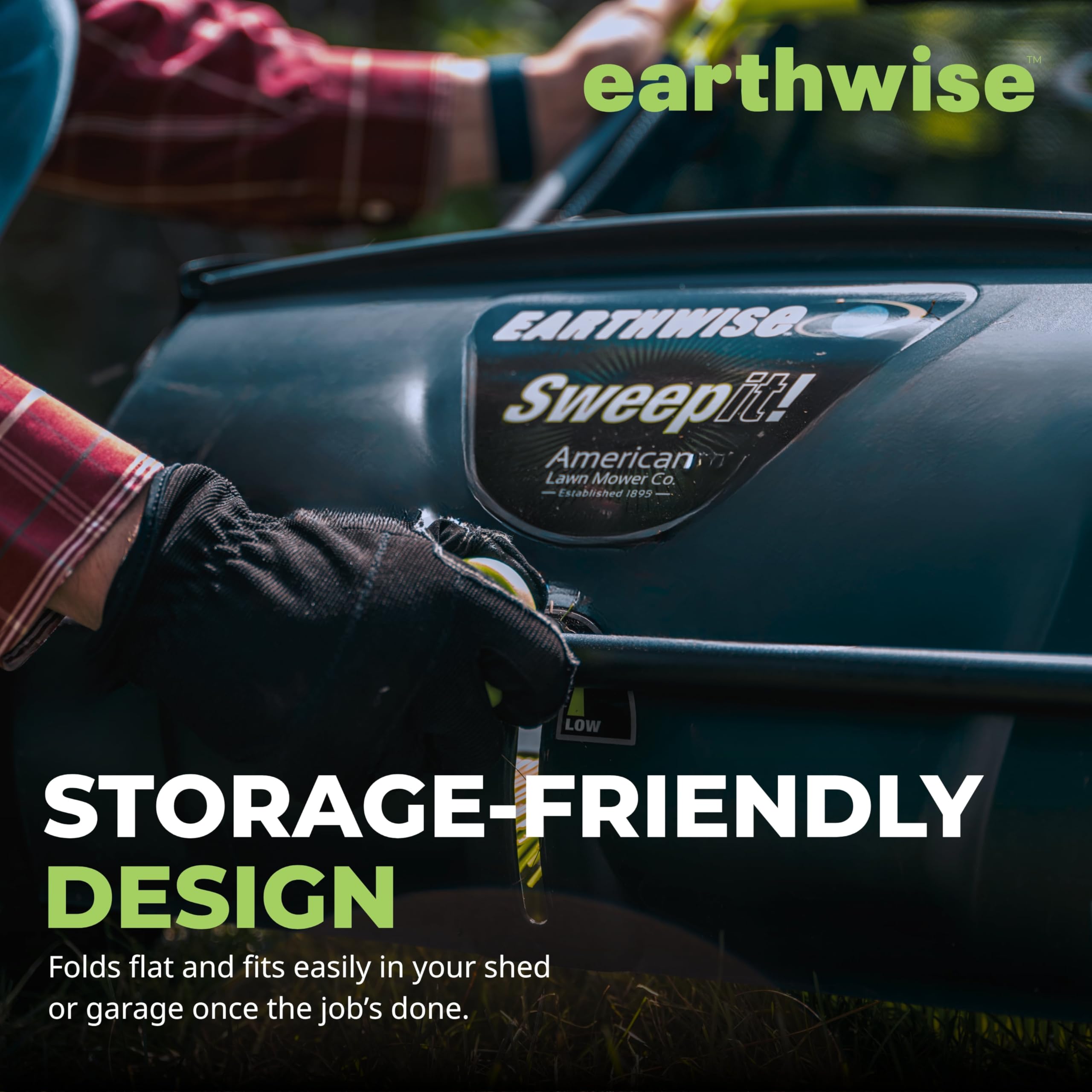 Earthwise LSW70021 two brushes per section optimize pickup
