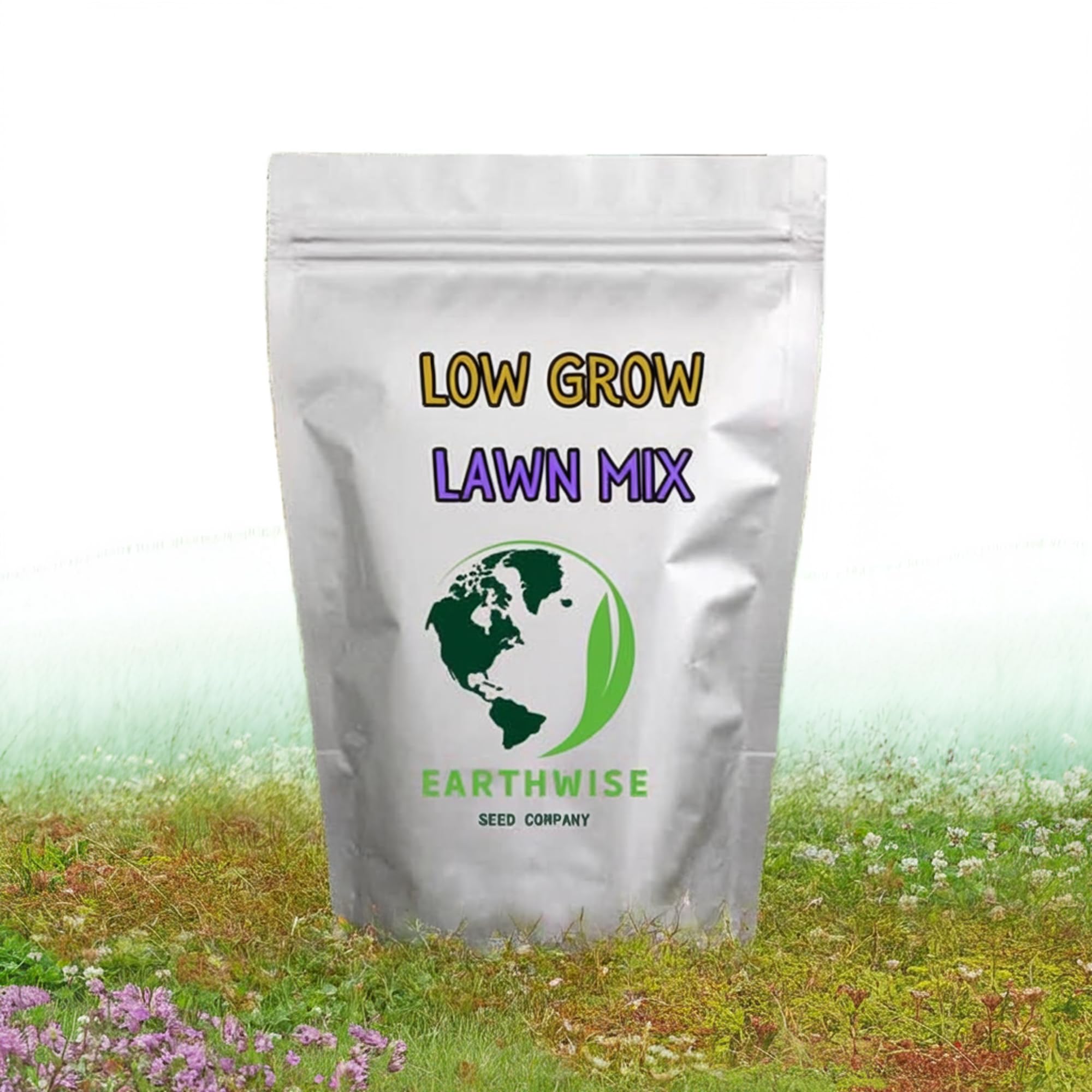 Earthwise overseed lawn application image demonstrating easy lawn repair and renewal