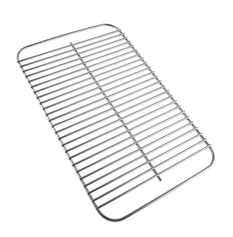 EasiBBQ 80631 stainless steel grate for Weber Go-Anywhere charcoal improves airflow for hotter cooks.