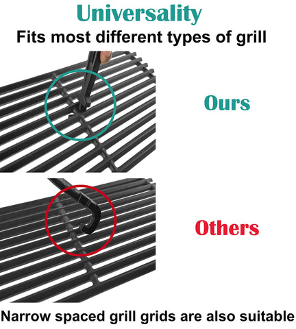 EasiBBQ barbecue grate removal tool is ideal for safe cleaning and swapping grates.