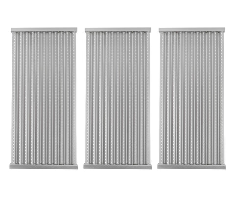 EasiBBQ emitter plates in stainless steel for Charbroil grills, durable and heat-conductive