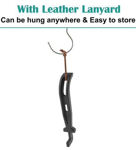 EasiBBQ handles heavy cast iron grates on gas and charcoal grills safely.