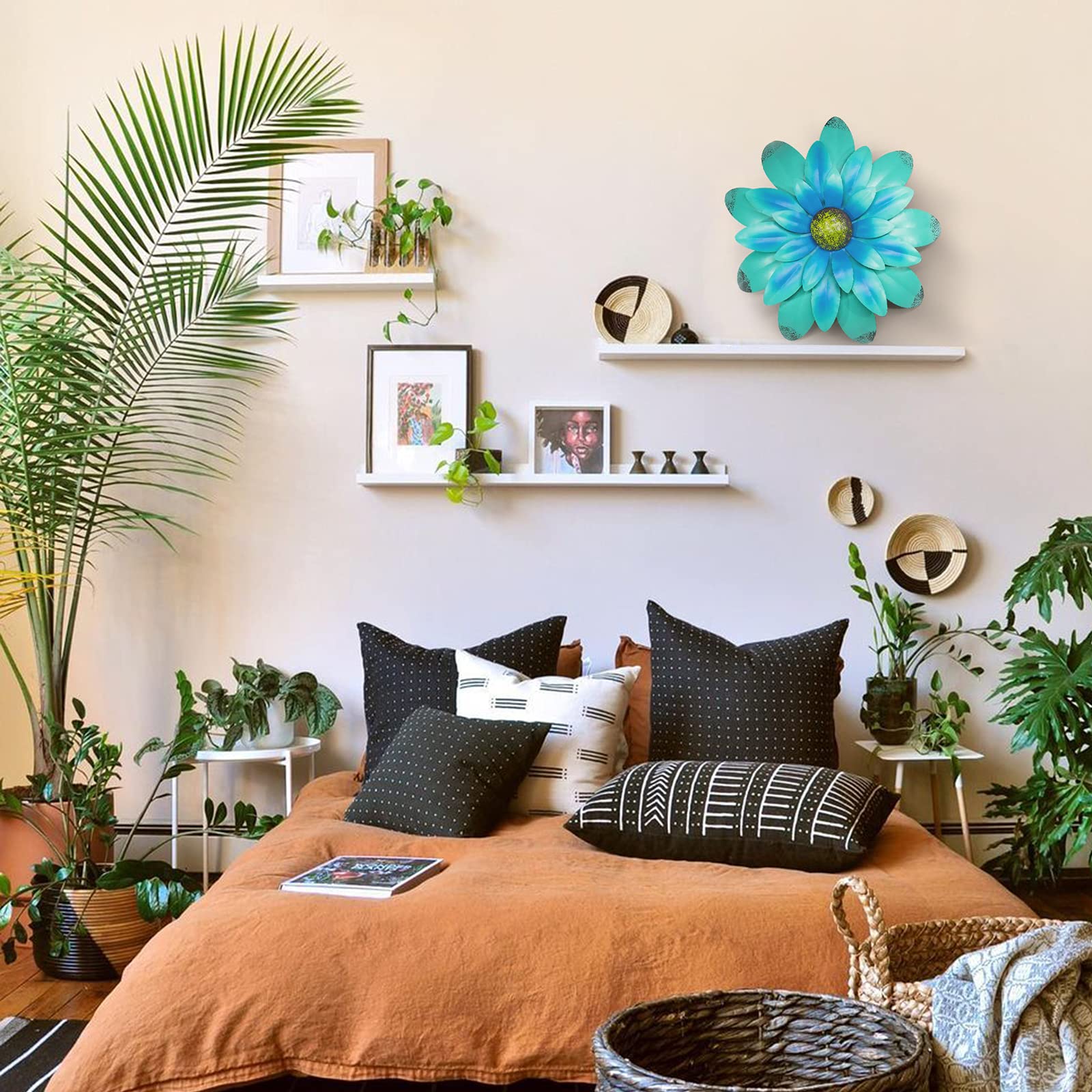 EASICUTI indoor outdoor wall decor adds color to any space.