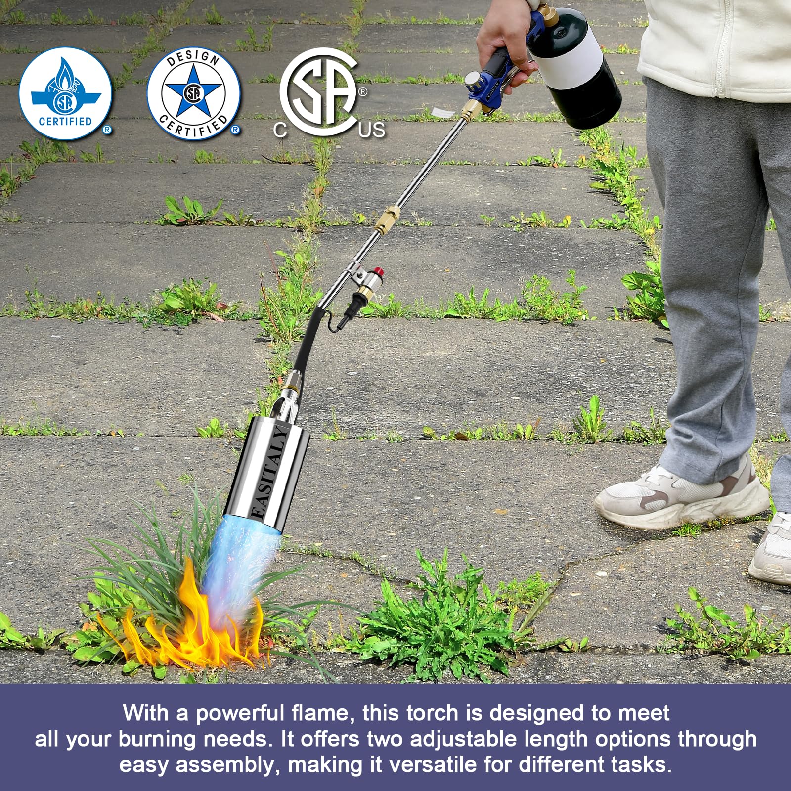 EASITALY rugged design and 3-year warranty for long-term reliability.
