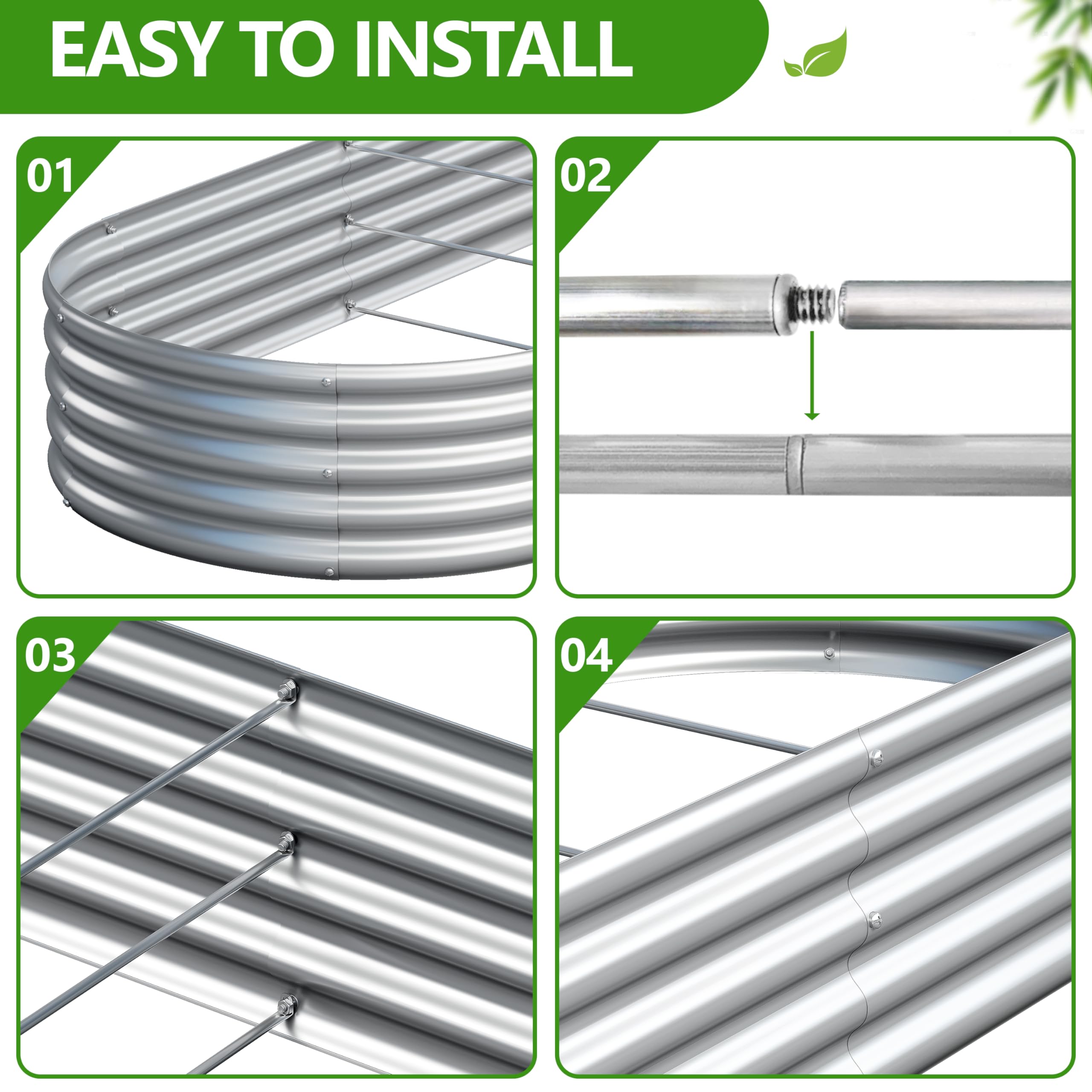 Easllre assembly with included tools for quick setup
