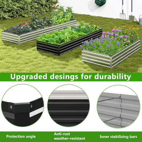 Easllre rust-resistant galvanized steel designed for long-lasting outdoor use
