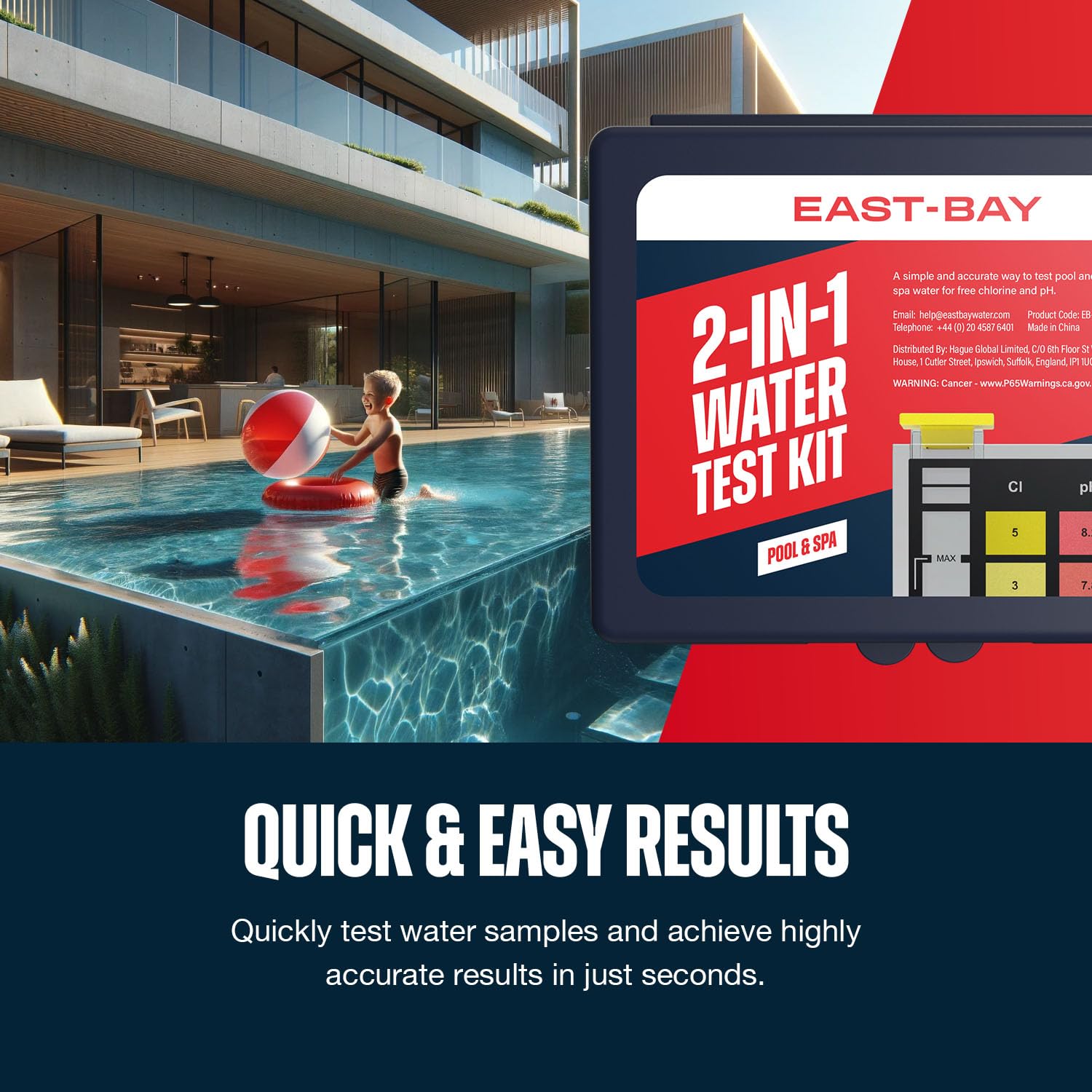 East Bay test tubes organize test data for easy reference