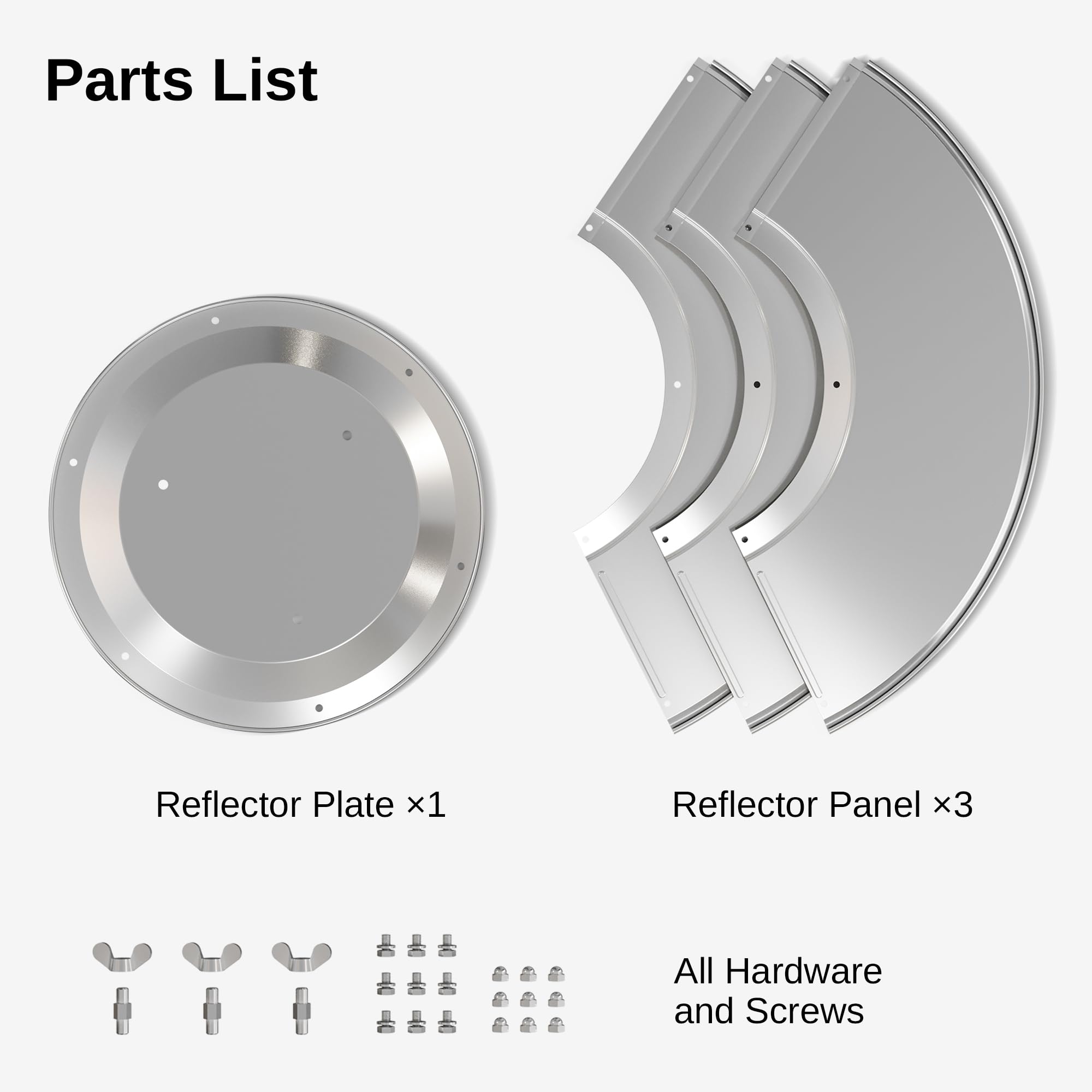 East Oak thickened aluminum 1.0mm detail highlights rust-proof durability.