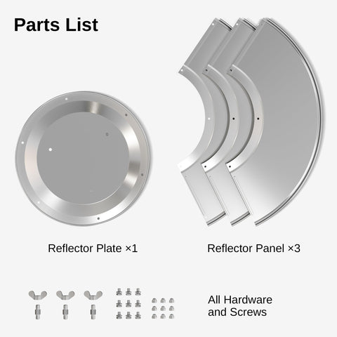 East Oak thickened aluminum 1.0mm detail highlights rust-proof durability.