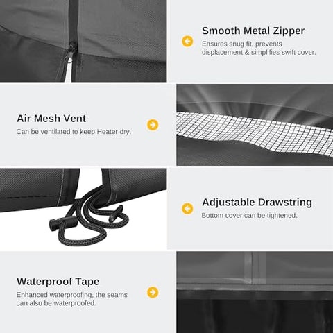East Oak 300D Oxford fabric closeup reveals durable exterior material