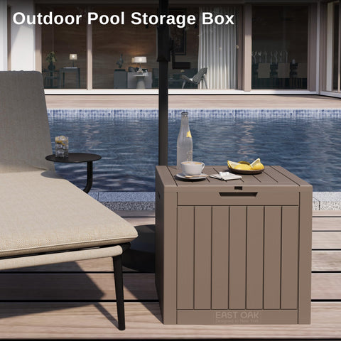 East Oak easy-assembly design with snap-together panels for quick setup.