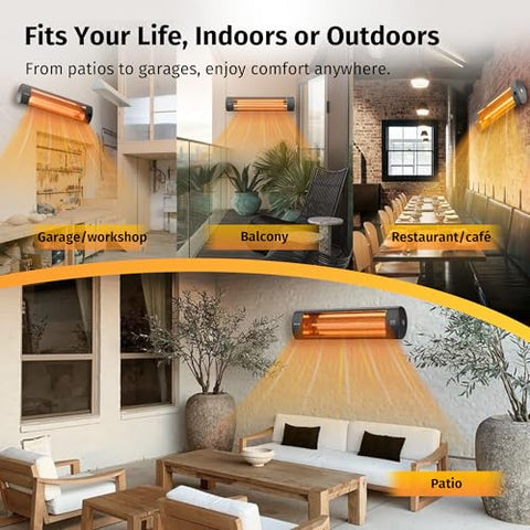 East Oak IP65 weatherproof housing withstands rain and dust