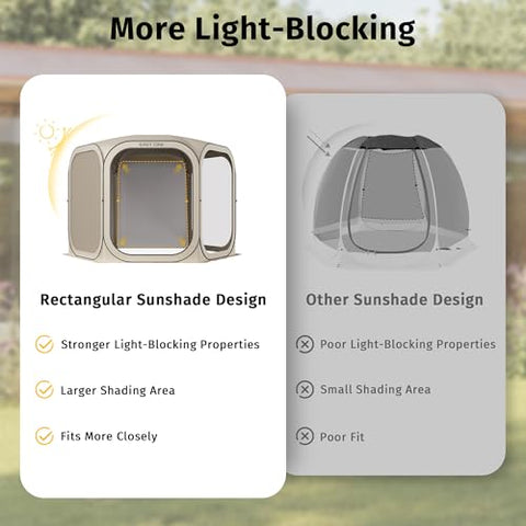 East Oak sun shade sail bottom-fix options ensure stable anchoring.