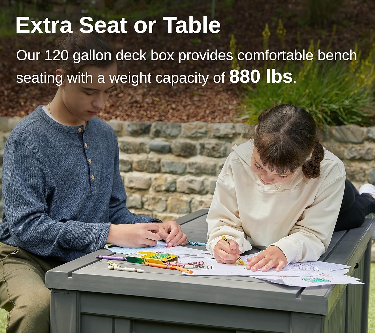 EAST OAK waterproof resin material protecting interior contents from moisture