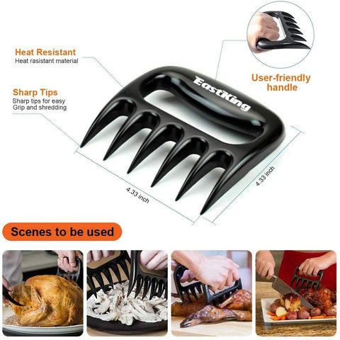 EastKing silicone brush evenly coats marinades for richer flavor on grilled foods.