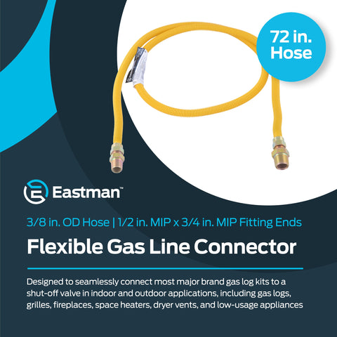 Eastman 3/4-inch MIP compression fitting for secure valve connections.