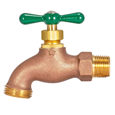 Sturdy Eastman hose bibb handle enables precise water control during chores