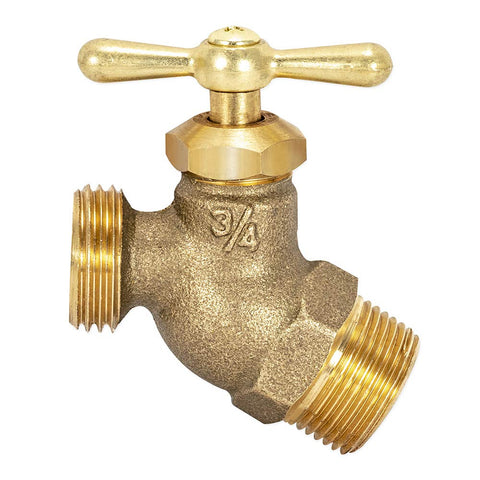 Eastman no kink hose bibb brass body for durable outdoor irrigation.