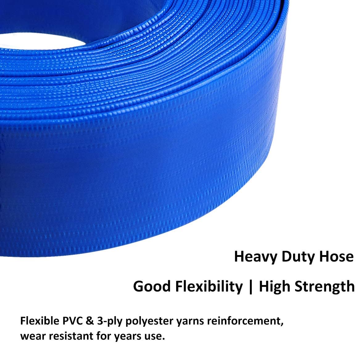 Eastrans heavy duty discharge hose built for tough pool and pump tasks