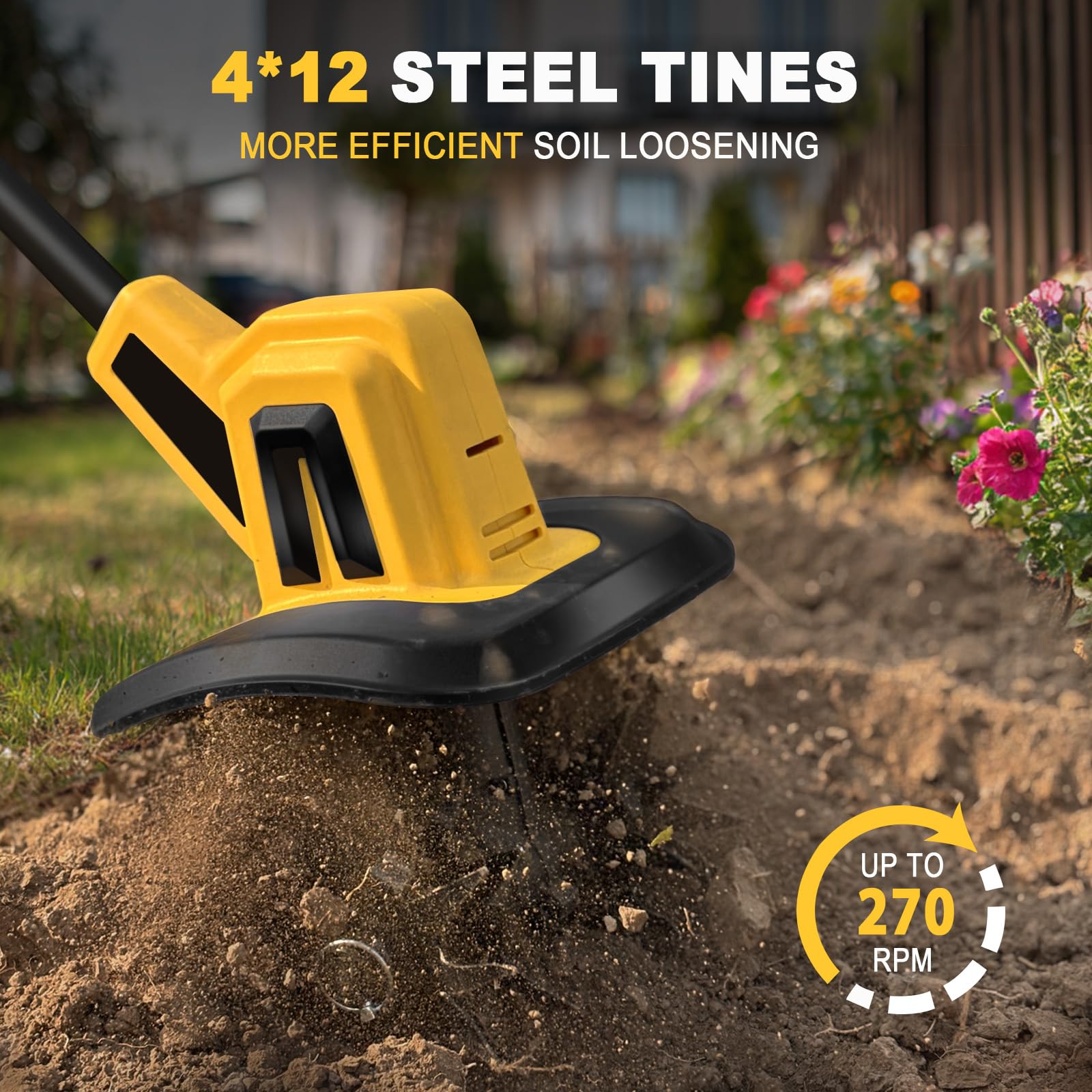 Eastyle ergonomic handle reduces fatigue during use