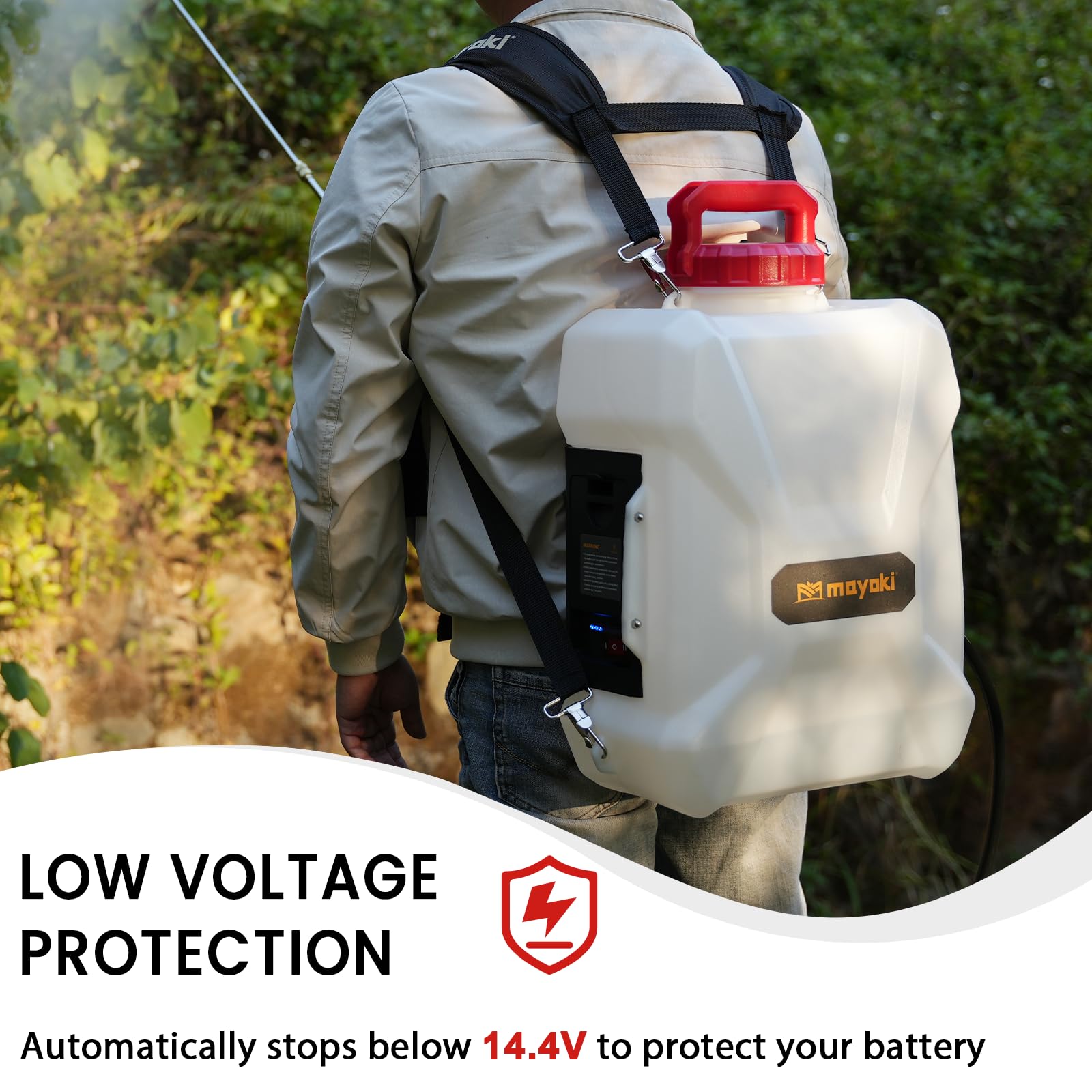 Eastyle low voltage protection features safeguard battery life during operation