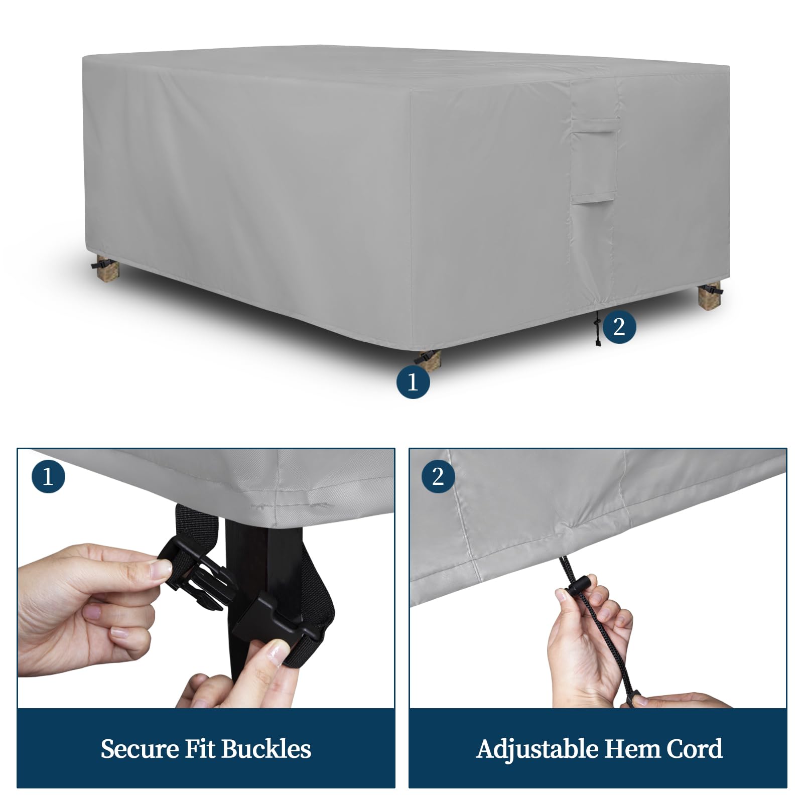 Easy-Going built-in air vent reduces condensation and wind lofting for stability.