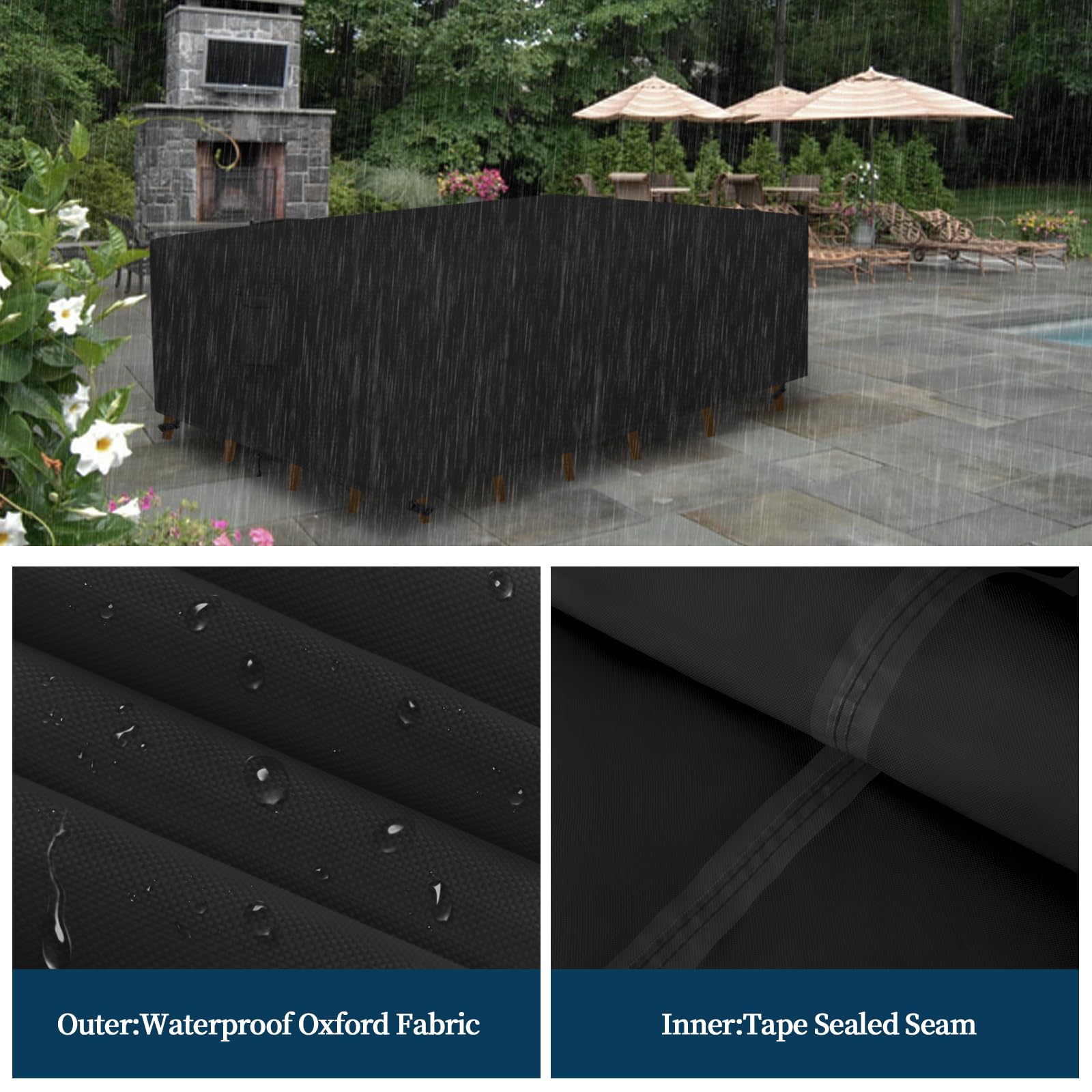 Easy-Going cover with air vent design reduces interior condensation