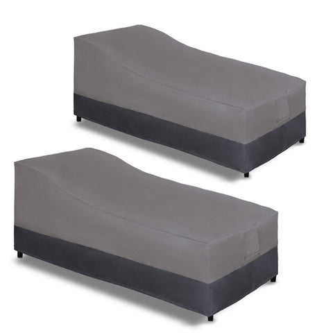 Easy-Going chaise lounge cover in 78W x 35.5D x 33H protects from rain and sun.