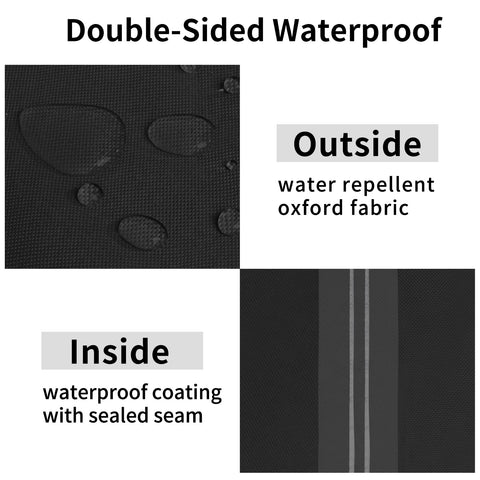 Elastic hem cord providing a tight fit on Easy-Going cover