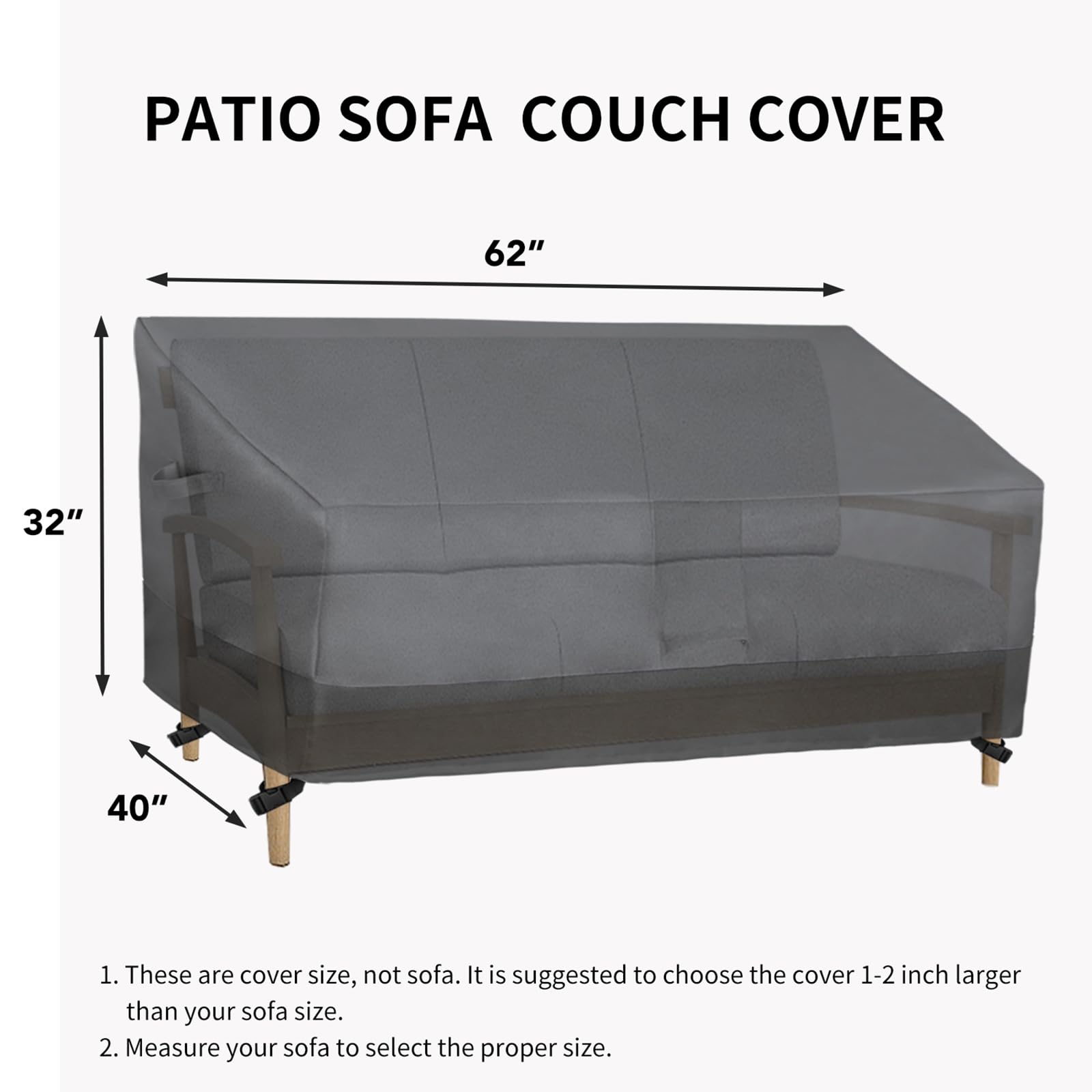 Easy-Going heavy-duty 600D fabric provides durable weatherproof protection.